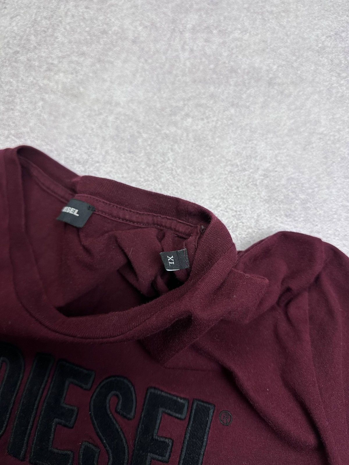 Diesel Vintage Diesel Big Logo Rare T-shirt XL Grunge Size US XL / EU 56 / 4 - 4 Thumbnail