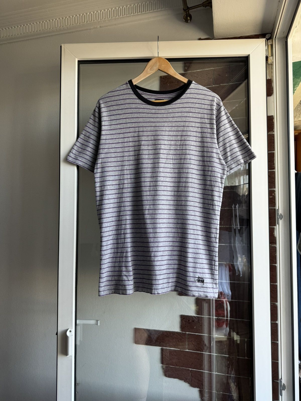 Stussy Vintage Stussy Striped T-shirt Size US M / EU 48-50 / 2 - 4 Thumbnail