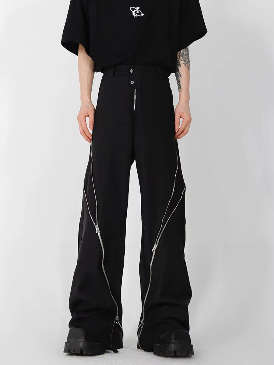 Japanese Brand zipper pants Size US 32 / EU 48 - 1 Thumbnail