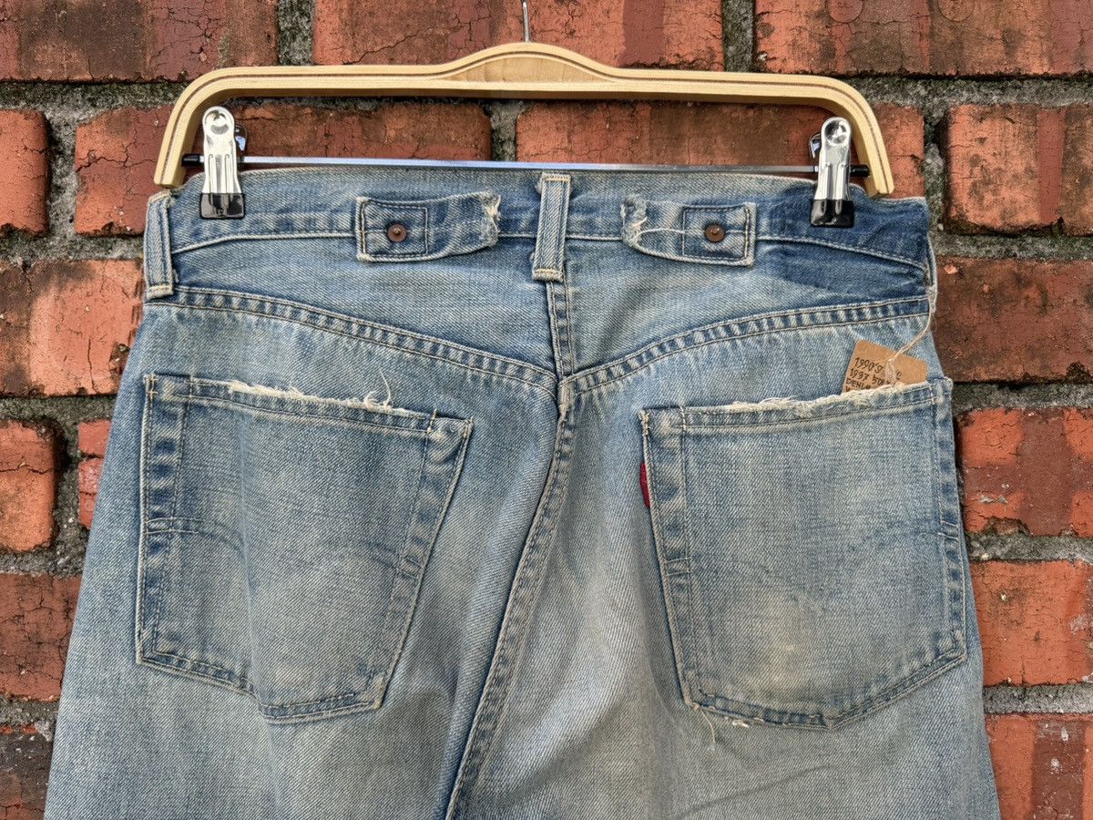 Levi's Vintage Clothing W31x32.5 Vintage levi’s 501xx redline big E LVC buckle back Size US 31 - 4 Thumbnail