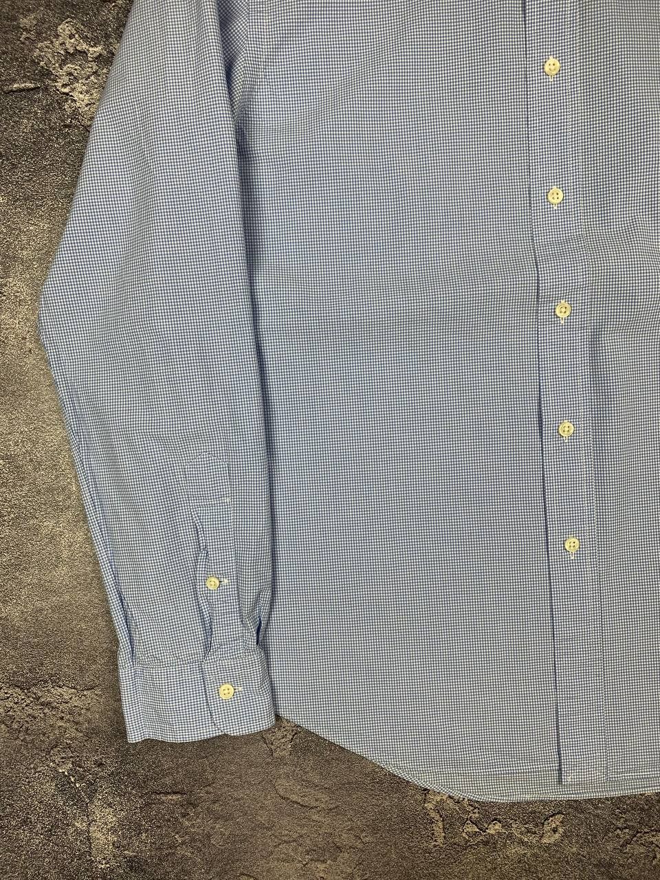 Polo Ralph Lauren Polo Ralph Lauren Men's Shirt Light Blue Gingham Size US L / EU 52-54 / 3 - 4 Thumbnail