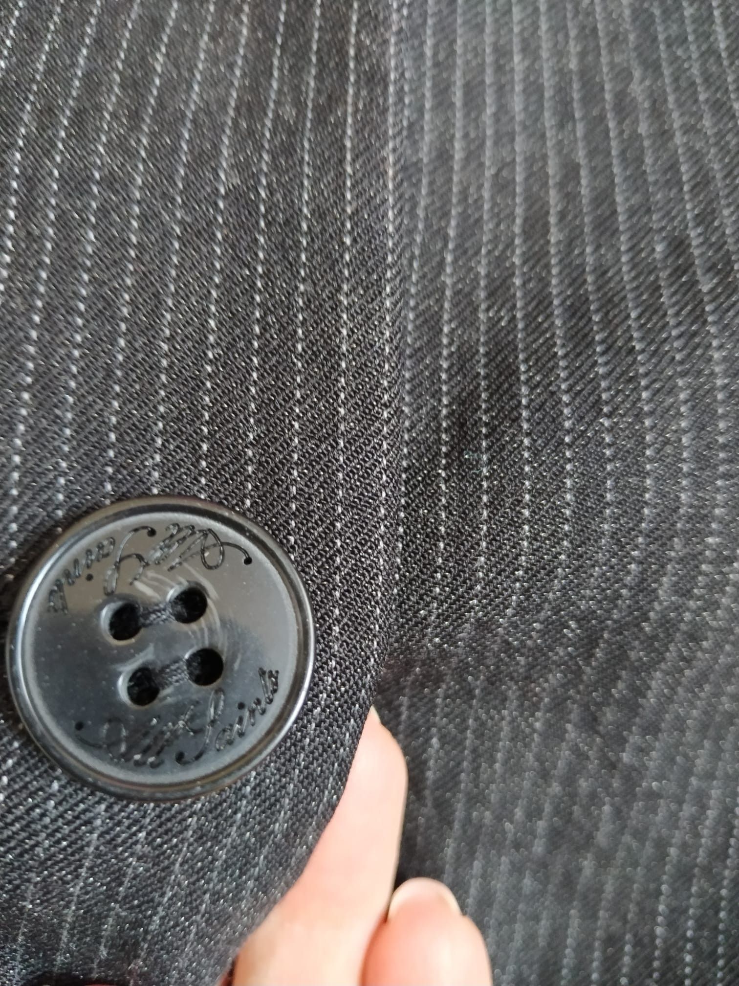 Allsaints AllSaints women's wool blazer black stripped L, UK 14, Size L / US 10 / IT 46 - 6 Thumbnail