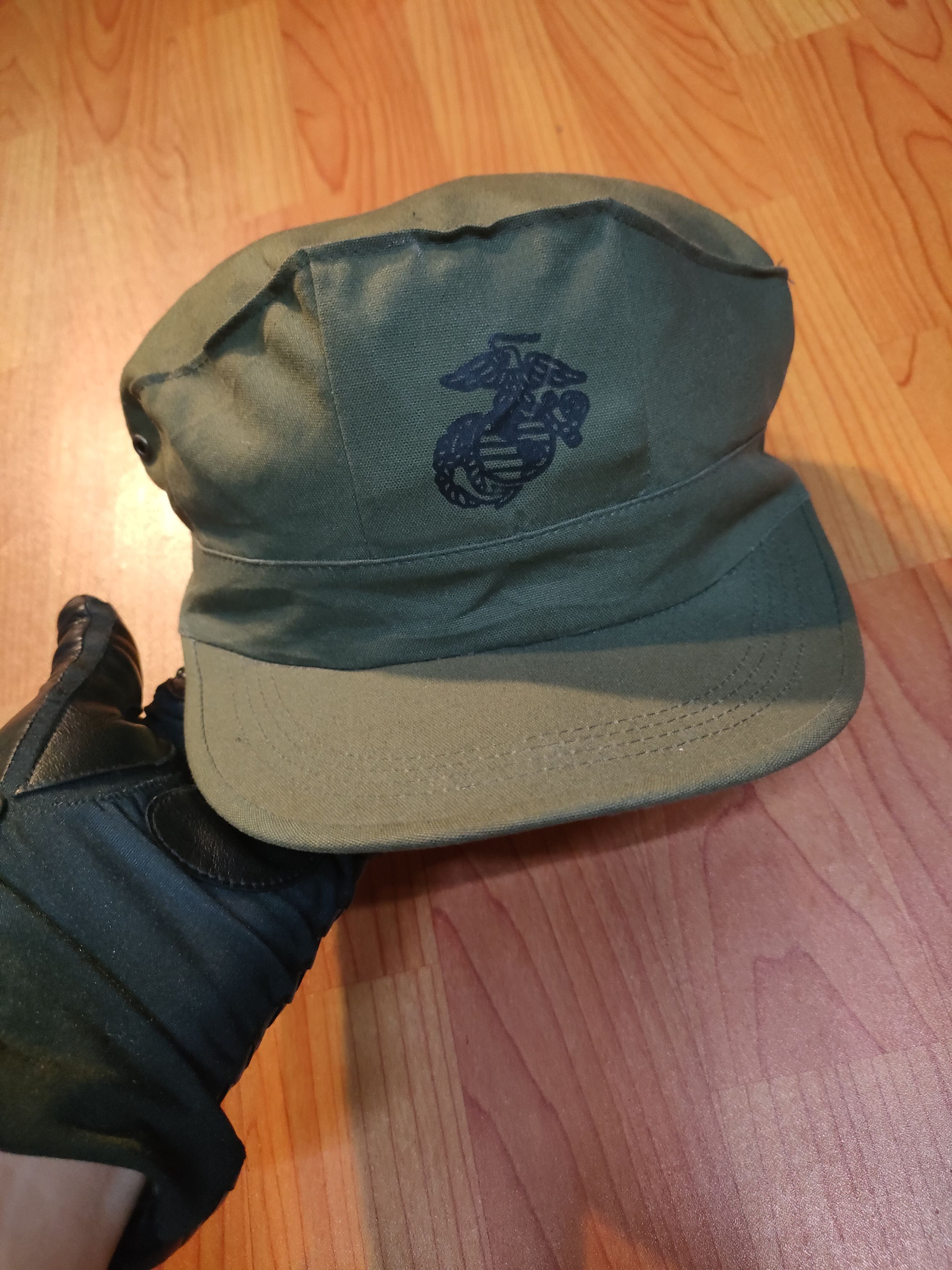 Vintage Vintage USMC Wind Resistant Cap Size ONE SIZE - 1 Thumbnail
