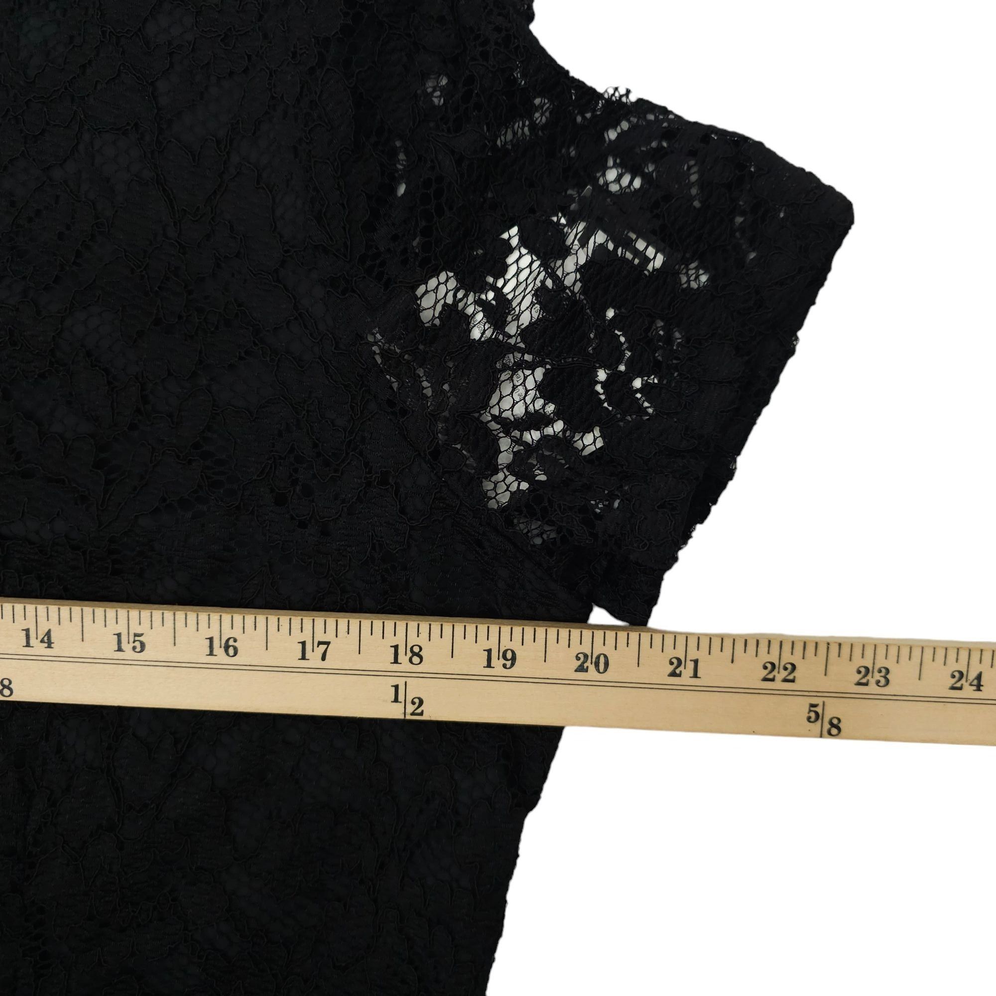 Liz Claiborne Lace Above Knee Dress Womens Size 10 Back Zip