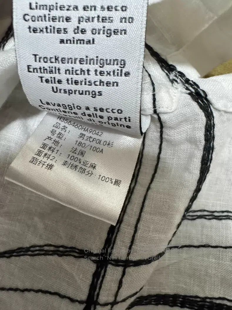 Hermes Hermes Linen Jacket Shirt, 100% Linen Size US XS / EU 42 / 0 - 9 Thumbnail