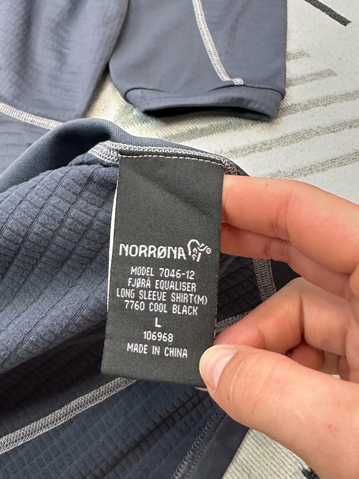 Norrona MENS NORRONA FJORA EQUALISER LONG SLEEVE MTB MOUNTAIN BIKE SHIRT GREY SIZE L Size US L / EU 52-54 / 3 - 4 Thumbnail