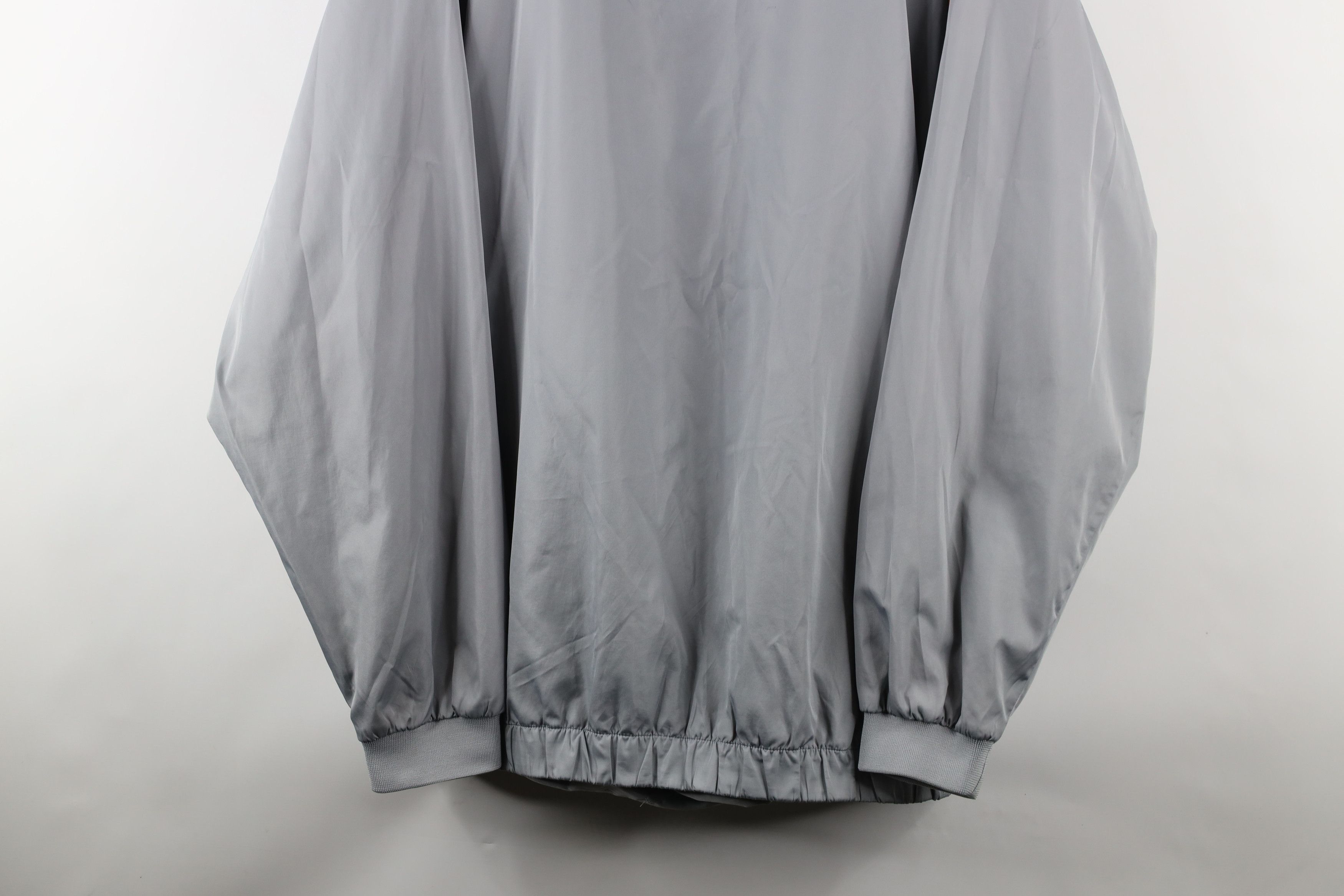Footjoy × Vintage FootJoy Golfing Golf Pullover Windbreaker Rain Jacket Silver Size US XXL / EU 58 / 5 - 3 Thumbnail