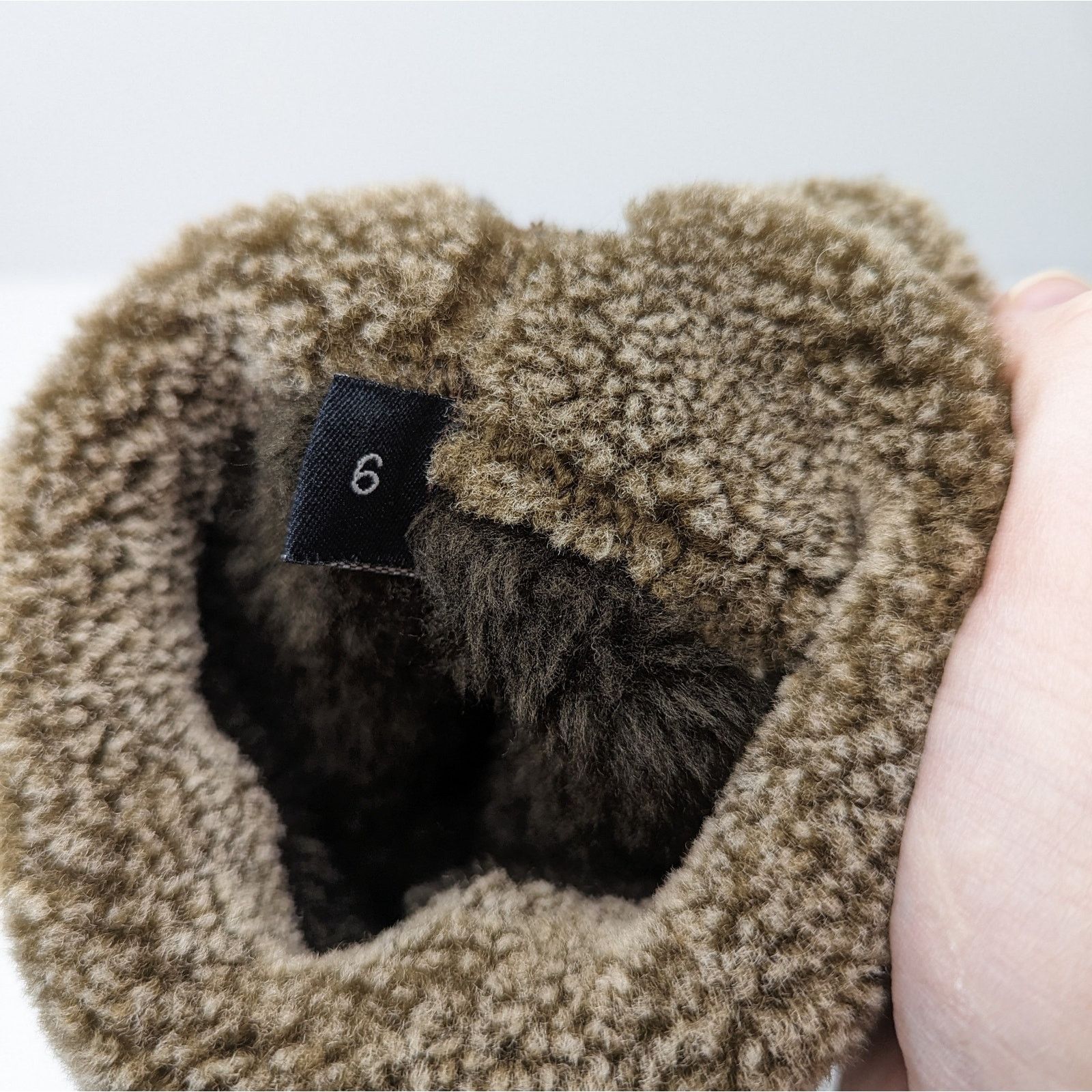 Stuart Weitzman pull-on fur-lined taupe suede booties size 6 Size US 6 / IT 36 - 3 Thumbnail