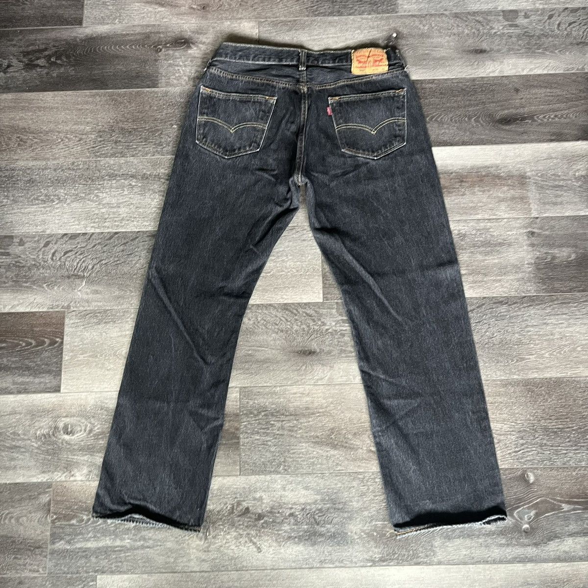 Levi's Vintage Levi’s 501 Buttonfly Straight Leg Denim Jeans 34x30 Size US 34 / EU 50 - 1 Thumbnail