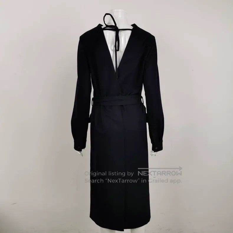 Jil Sander Jil Sander size 34 Black Wool Dress Size M / US 6-8 / IT 42-44 - 2 Thumbnail