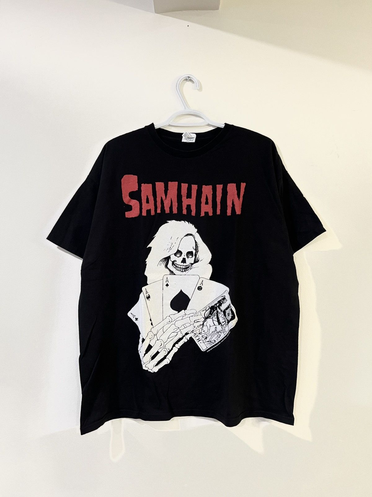 Band Tees × Vintage Vintage Y2K Samhain Rock Band Tee Size US XL / EU 56 / 4 - 1 Thumbnail