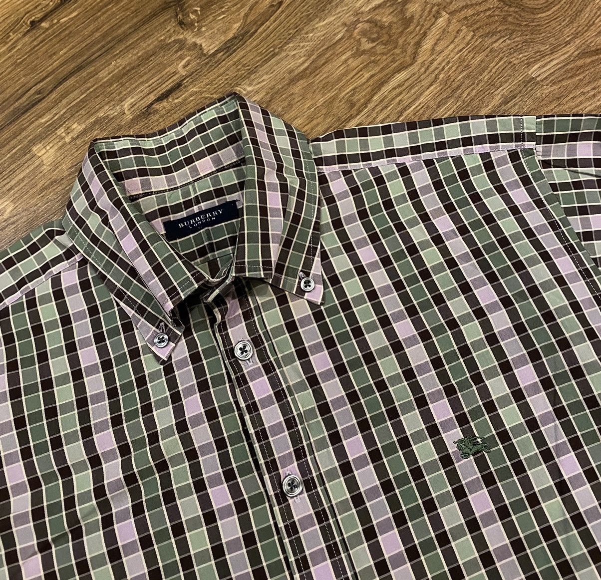 Burberry Burberry London Shirt x Vintage x Casual Size US L / EU 52-54 / 3 - 1 Thumbnail