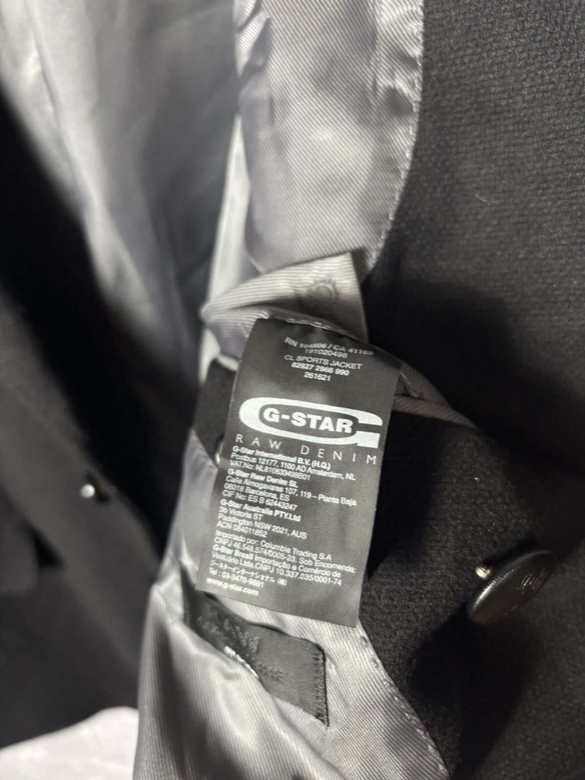 G-Star G-star Raw Correctline Wool Sports Jacket Size US L / EU 52-54 / 3 - 10 Thumbnail