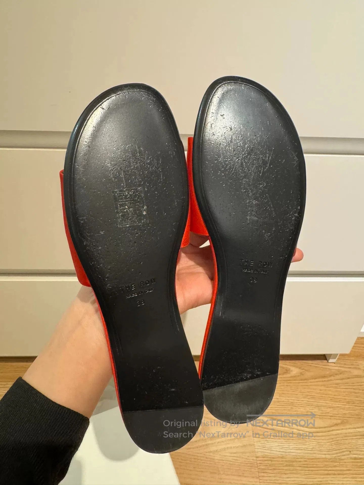 The Row The Row Ellen Satin Slides. Size US 7 / IT 37 - 7 Thumbnail