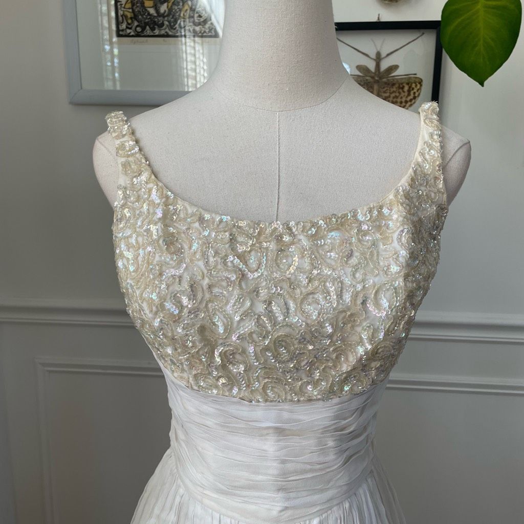 Vintage Vintage 50s Emma Domb San Francisco Midi Tea Length Formal D Size S / US 4 / IT 40 - 4 Thumbnail