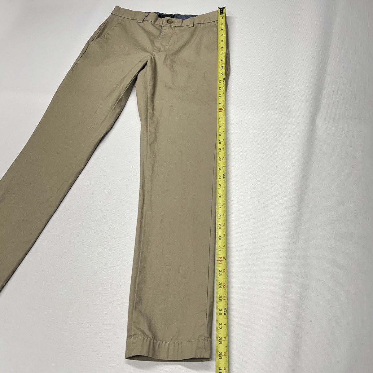 Banana Republic Banana Republic Chino Pants Khaki Aiden Slim Casual Beige Size US 29 - 16 Thumbnail