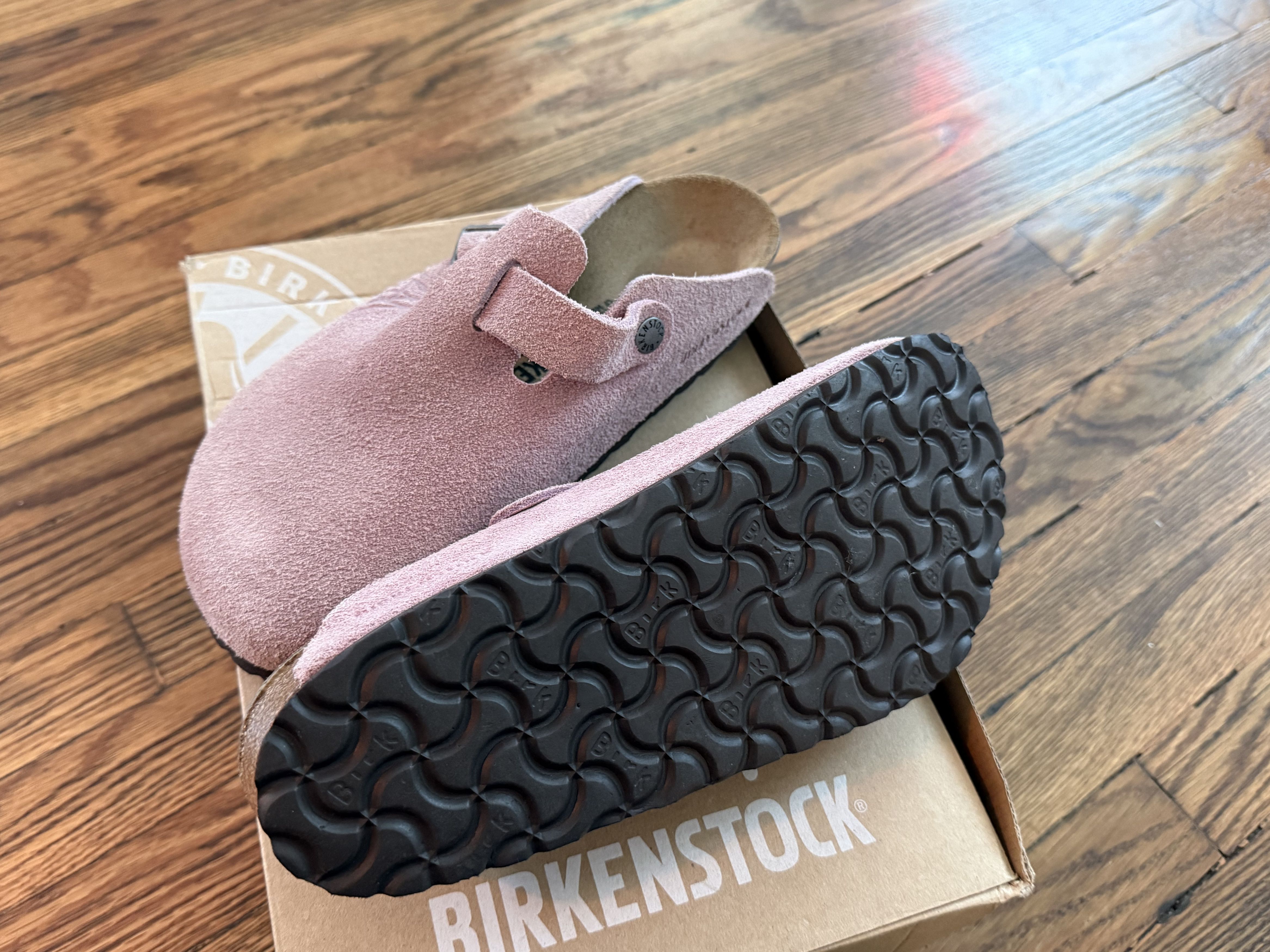 Birkenstock × Stussy Birkenstock x Stussy Pink Boston Size US 7 / IT 37 - 6 Thumbnail