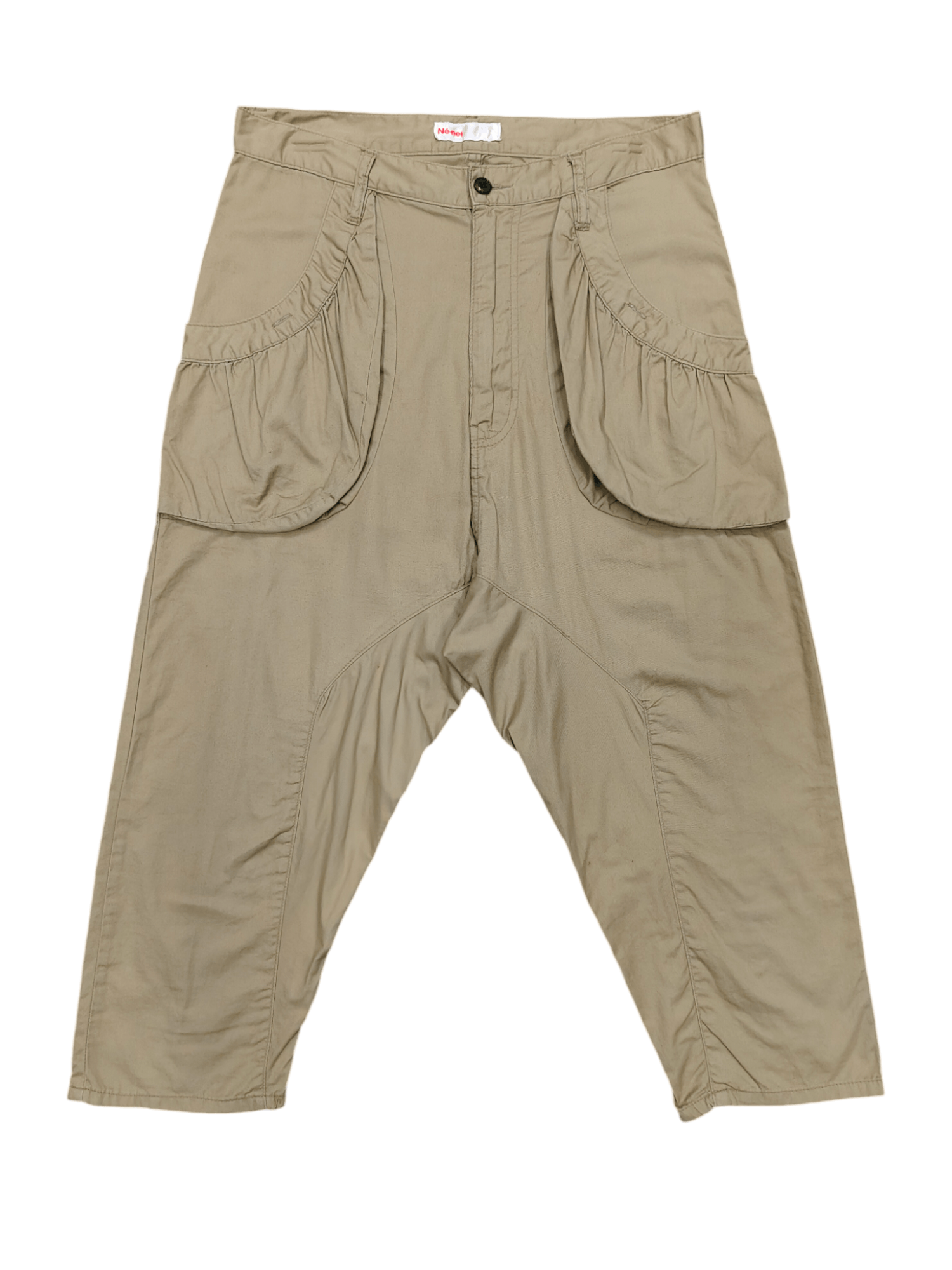 Ne-Net SICK 🇯🇵Ne-Net🇯🇵 Emote Pocket Drop Crotch Cropped Size 30" / US 8 / IT 44 - 2 Thumbnail