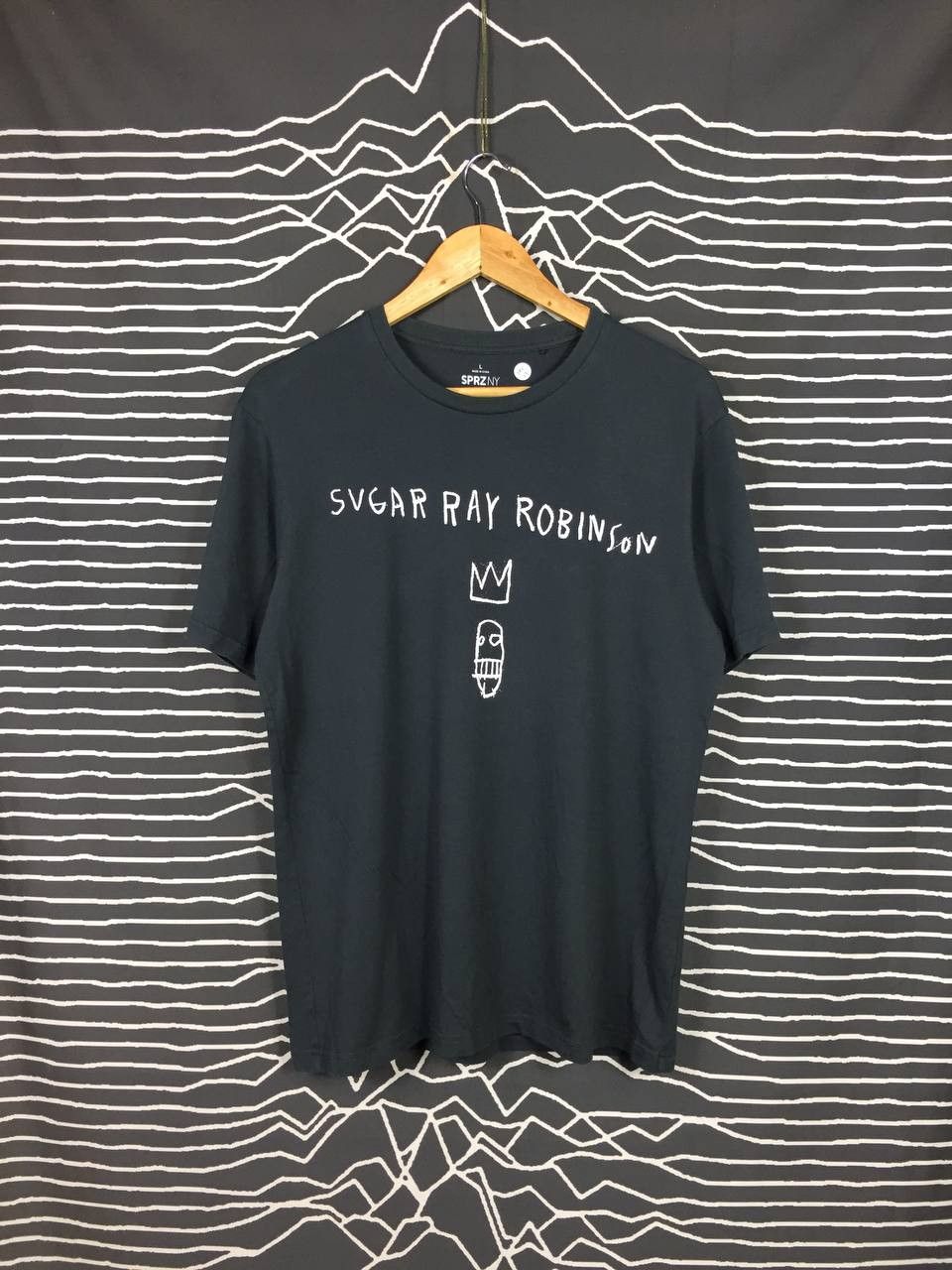 Jean-Michel Basquiat × Uniqlo × Vintage Jean Michel Basquiat Uniqlo Sugar Ray Robinson Pop Art Tee Size US L / EU 52-54 / 3 - 1 Thumbnail