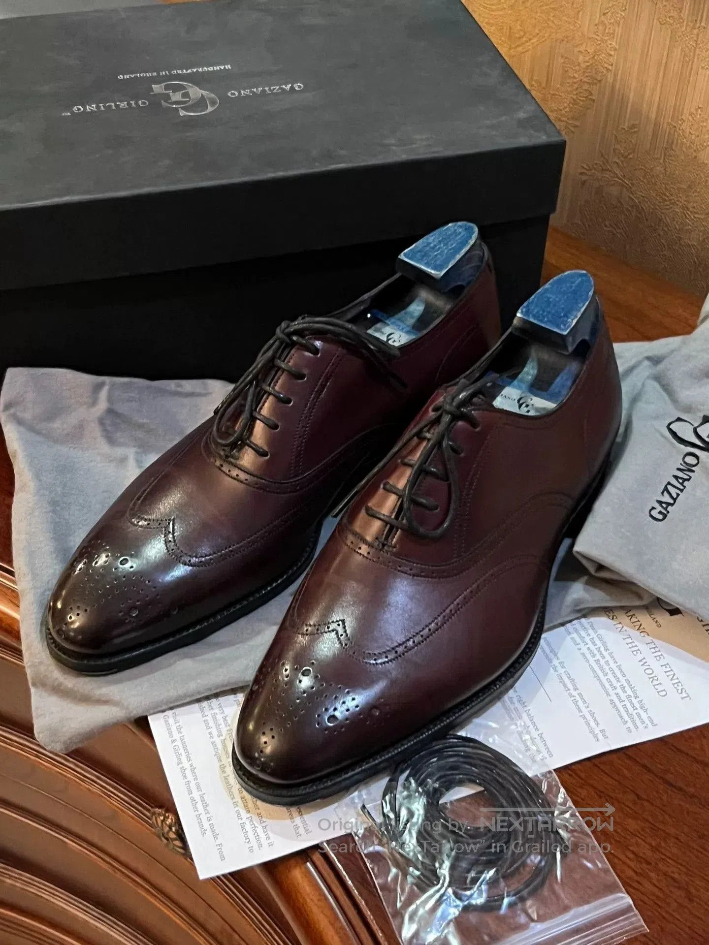 Gaziano & Girling Gaziano&Girling DG70 Oxford Shoes. Size US 8.5 / EU 41-42 - 6 Thumbnail