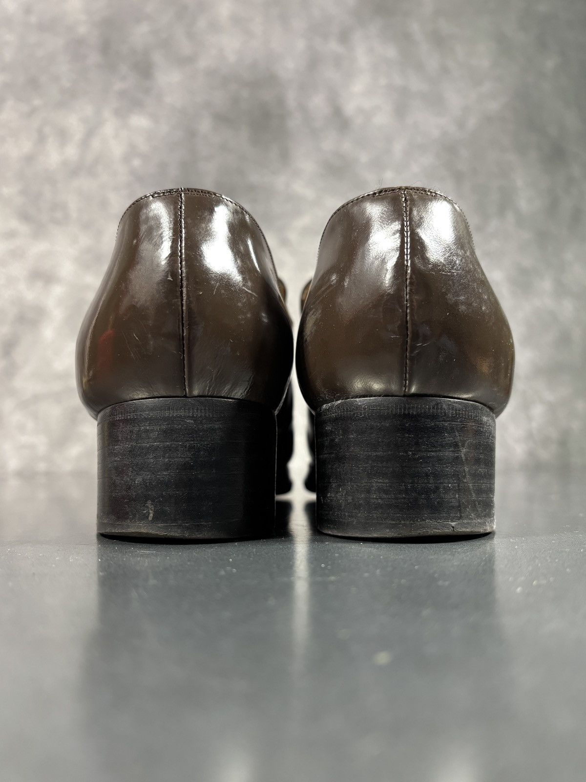 Gucci Vintage Gucci Horsebit Loafers 90s Tom Ford Pony Hair 2000s Size US 7 / IT 37 - 10 Thumbnail