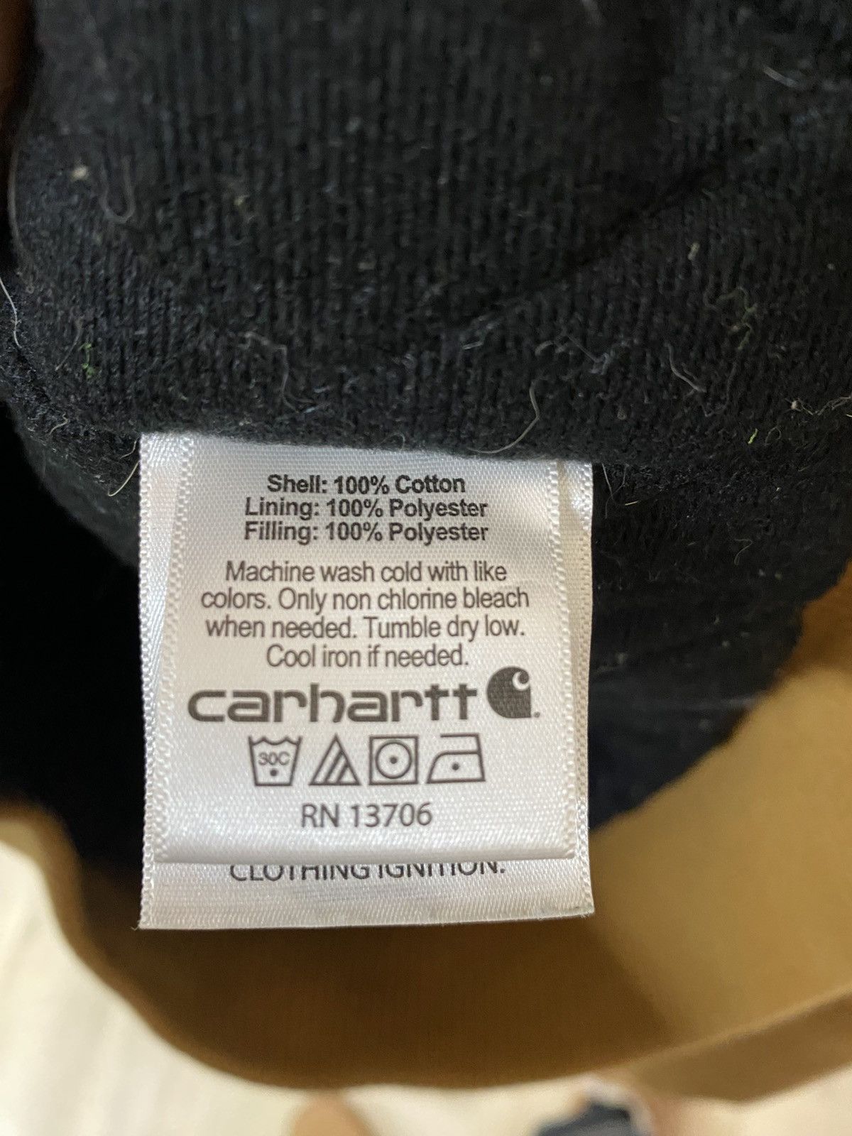 Carhartt Carhartt Active Jacket Hooded Full Zip Coat Youth XL Mens S Size US S / EU 44-46 / 1 - 11 Thumbnail
