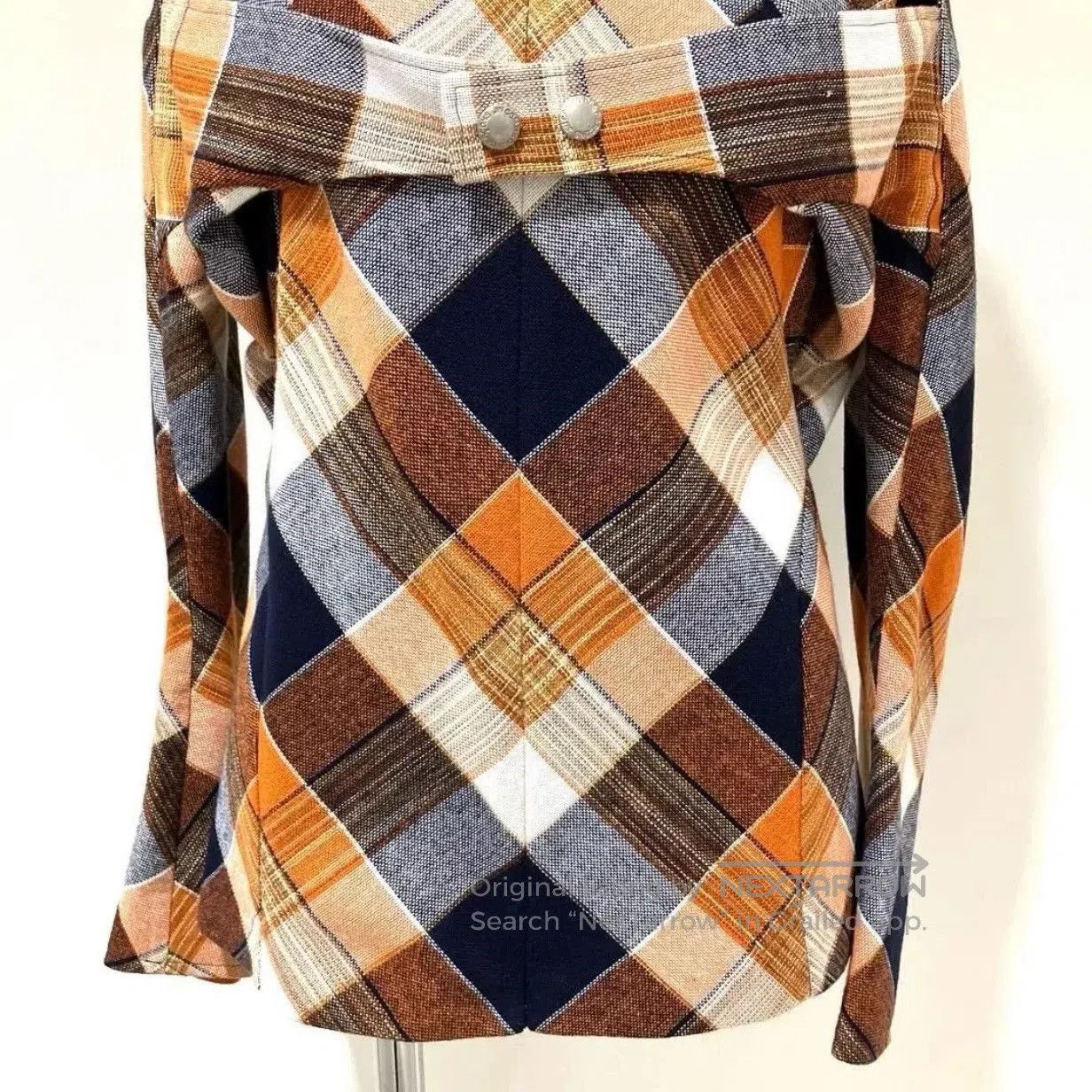 Junya Watanabe junya watanabe mixed wool blend plaid top. Size US S / EU 44-46 / 1 - 3 Thumbnail