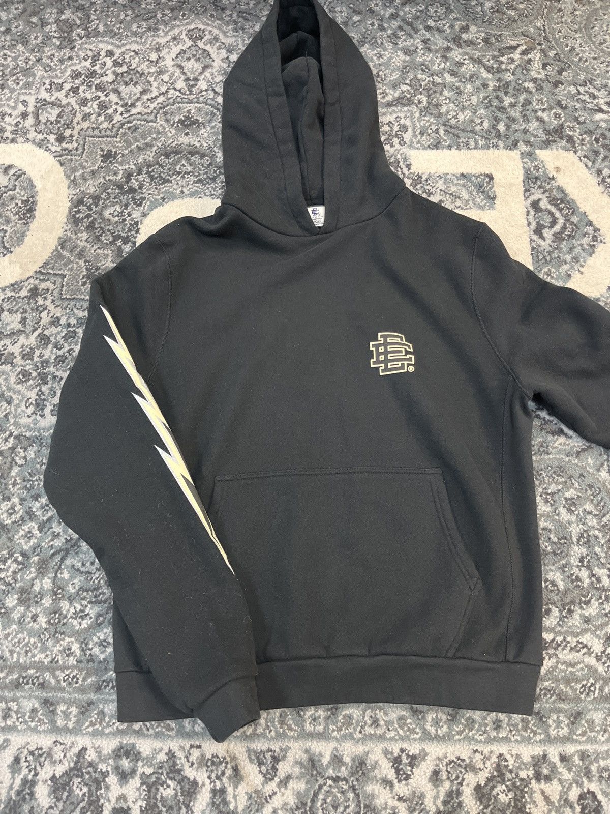 Eric Emanuel Eric Emanuel Black Lightning Hoodie Size US M / EU 48-50 / 2 - 1 Thumbnail