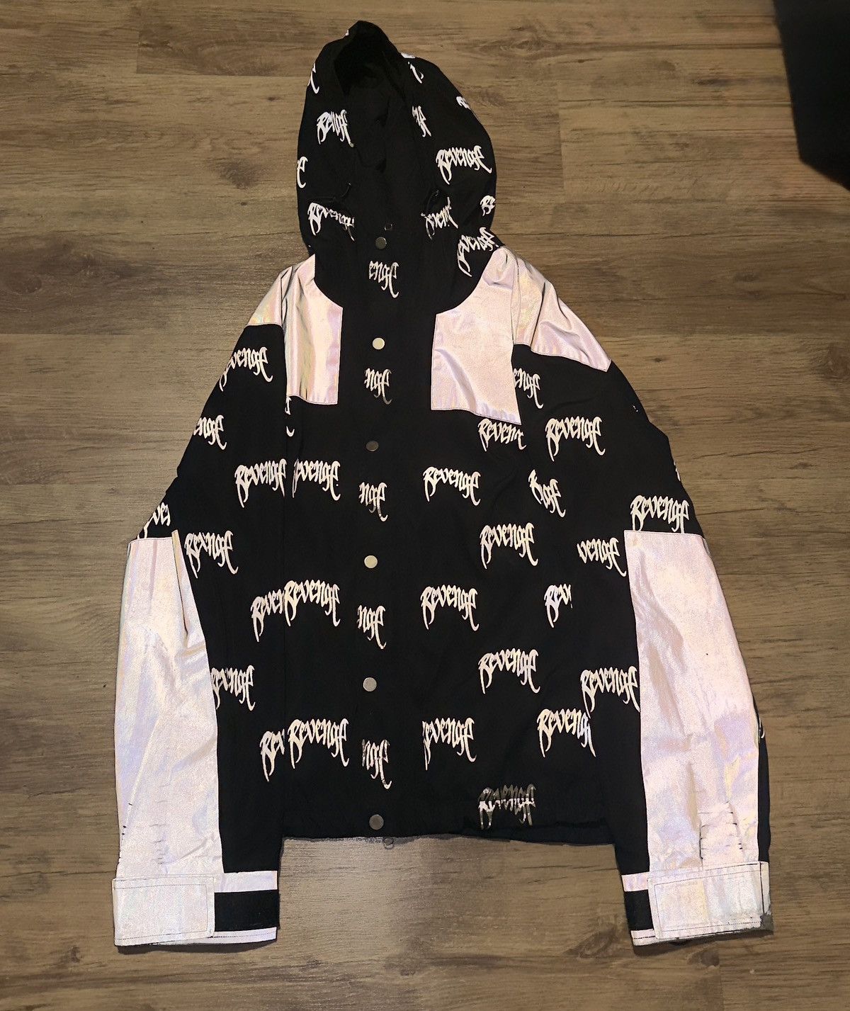 Revenge Og Revenge Reflective 3M Zippered Logo Snow Jacket Size US L / EU 52-54 / 3 - 1 Thumbnail