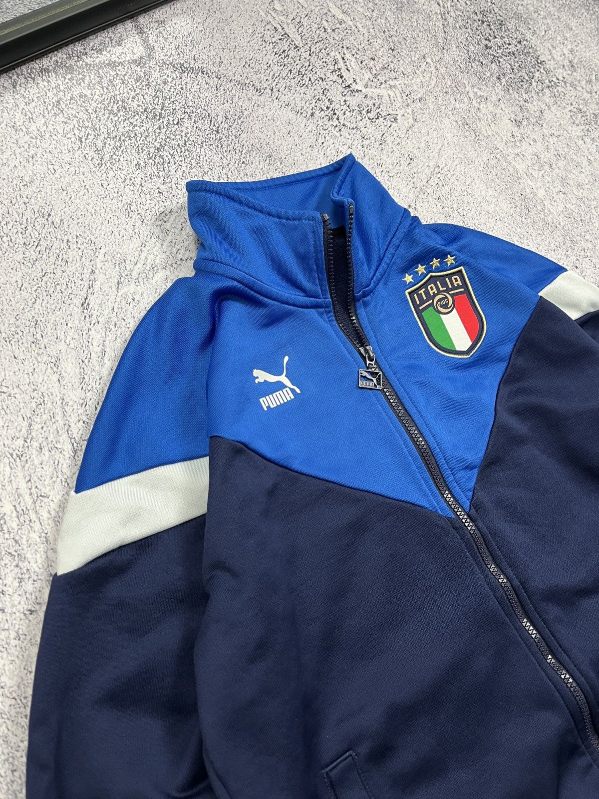 Puma Puma Italy Team Football Track Jacket Soccer Jersey Hype Size US S / EU 44-46 / 1 - 6 Thumbnail