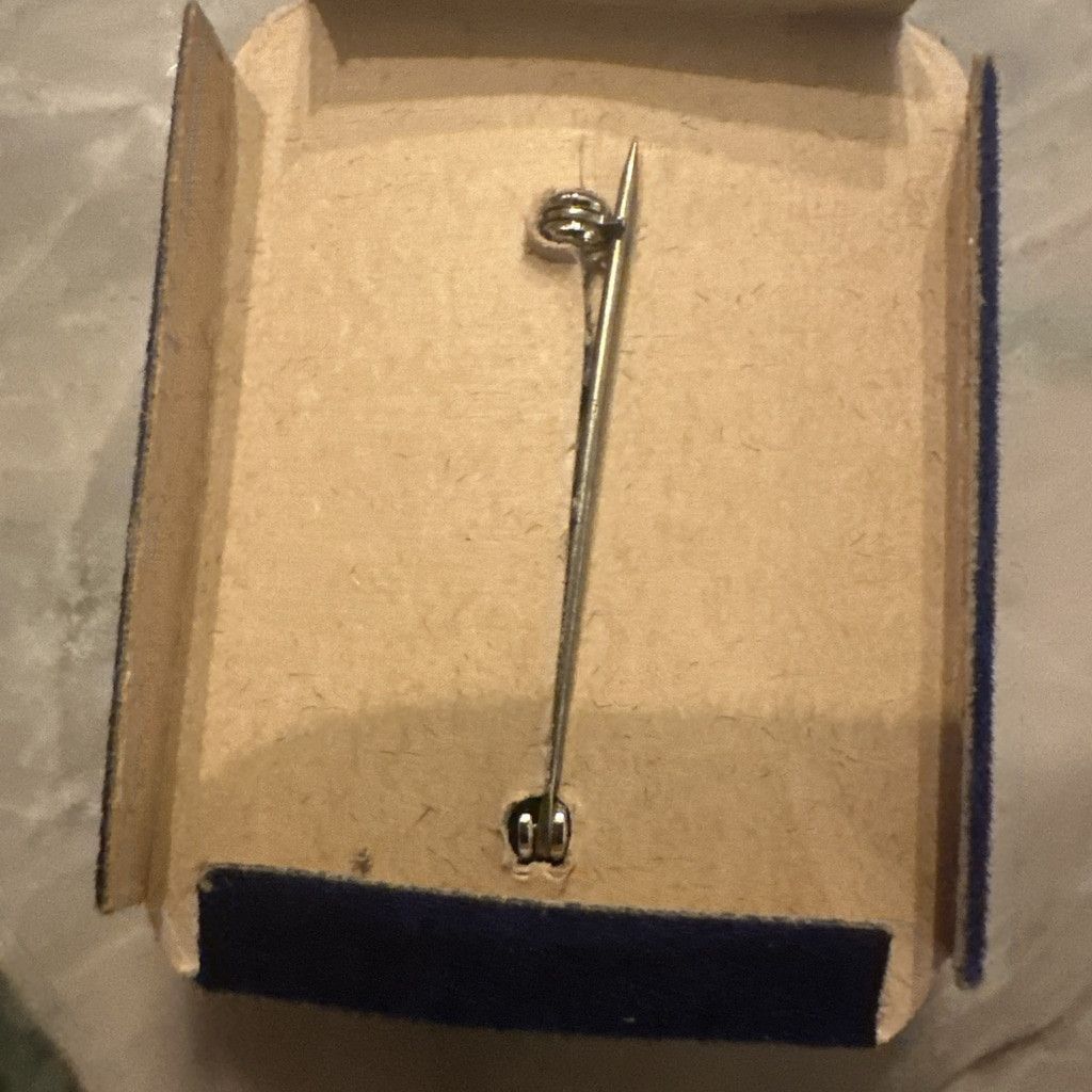 The Unbranded Brand Vtg Shriners Brooch Pin Masonic Freemason Rhinestone In Box Size ONE SIZE - 3 Thumbnail