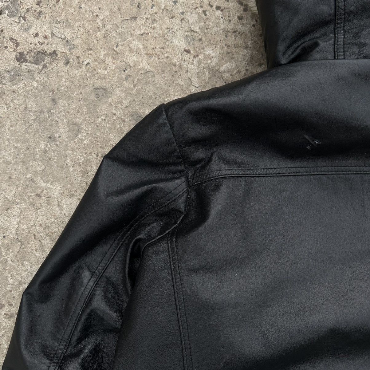 If Six Was Nine Luxury Leather Jacket Saki Aviator Bombers Size S Very Rare Size US S / EU 44-46 / 1 - 12 Thumbnail