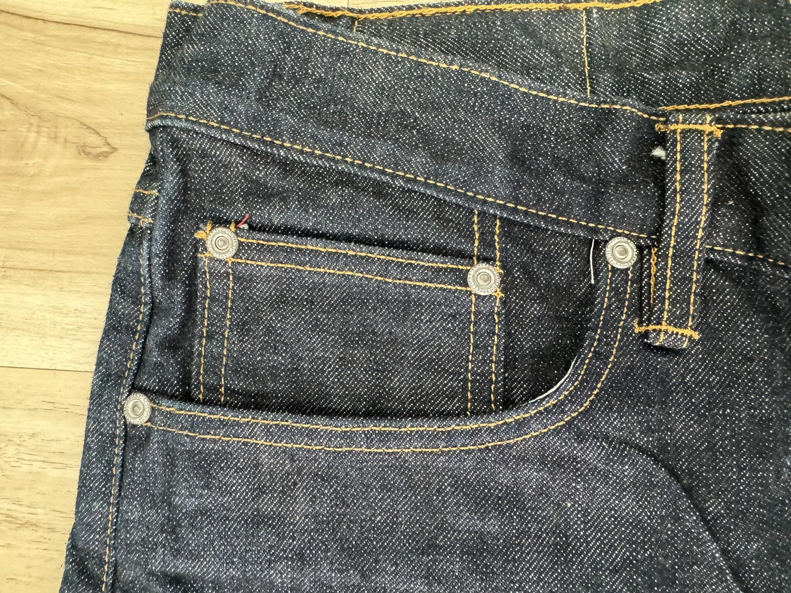 Gustin Men's GUSTIN Selvedge jeans 40 X 34 California Straight Raw Size US 40 / EU 56 - 4 Thumbnail