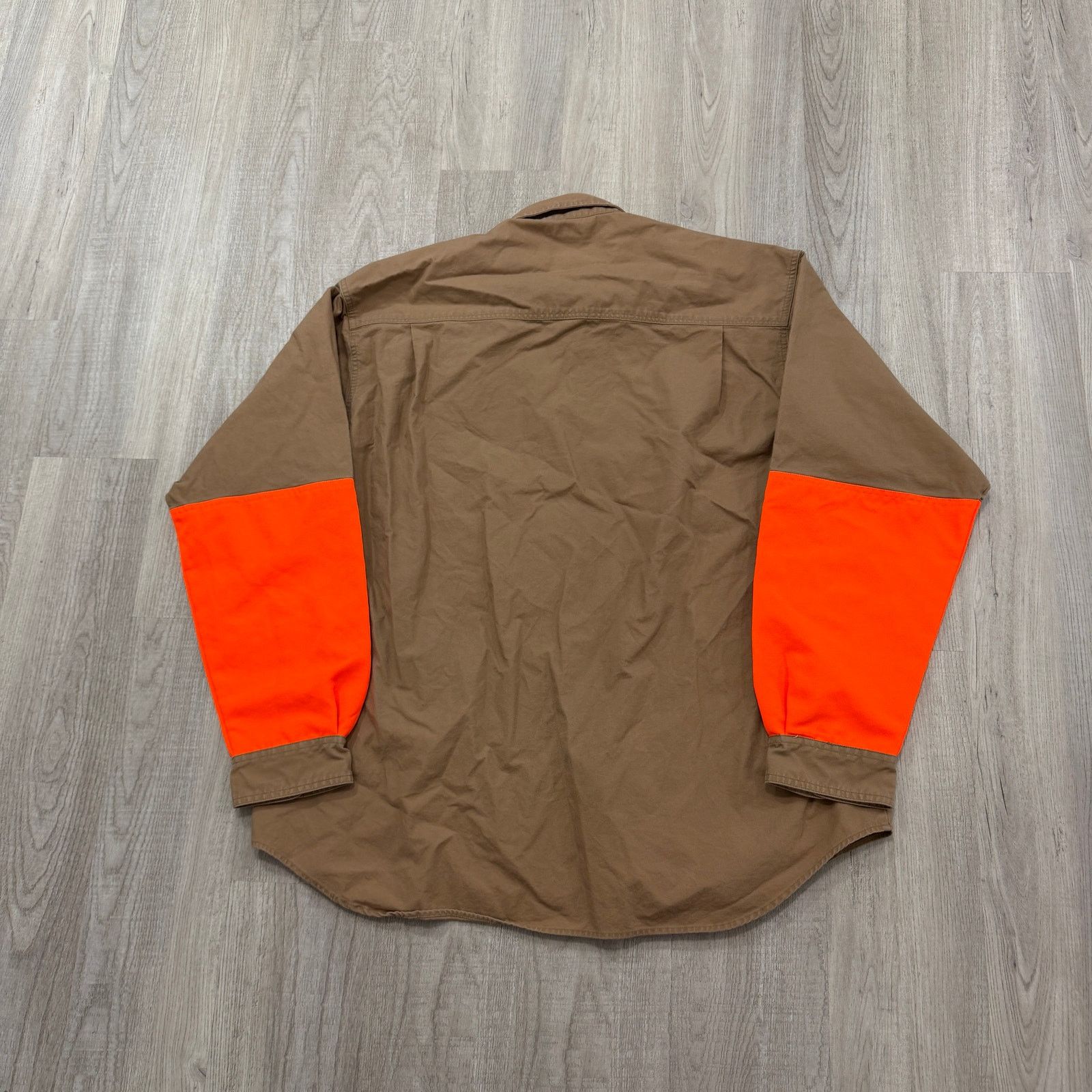 Columbia Columbia Shooting Shirt Men's Extra Large Tan Blaze Orange Size US XL / EU 56 / 4 - 6 Thumbnail