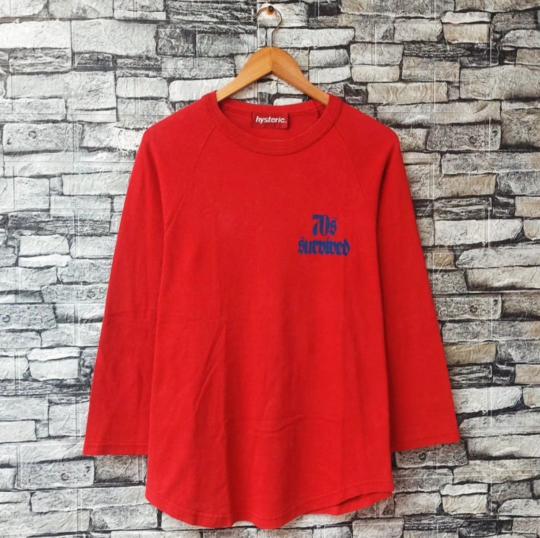 Hysteric Glamour Vtg 90's Hysteric Glamour Old Bones Fish Long Sleeve Shirt Size US M / EU 48-50 / 2 - 2 Thumbnail