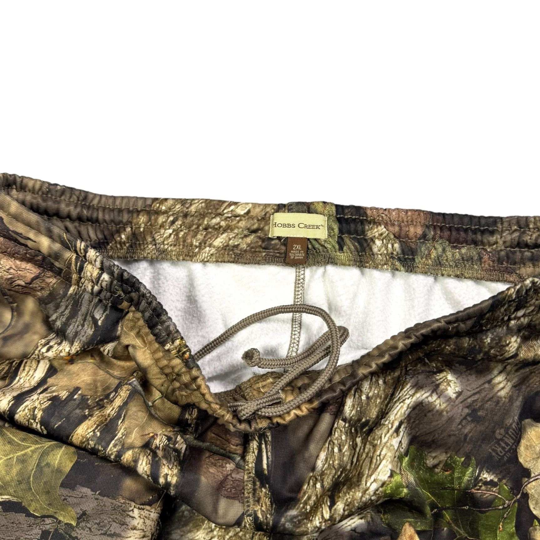 Vintage VINTAGE Mossy Oak Sweatpants Mens 2XL Camo Fleece Hood Hobbs Creek Hunting Sweatpants 90s Outdoor Grunge Men’s Size US 39 - 7 Thumbnail