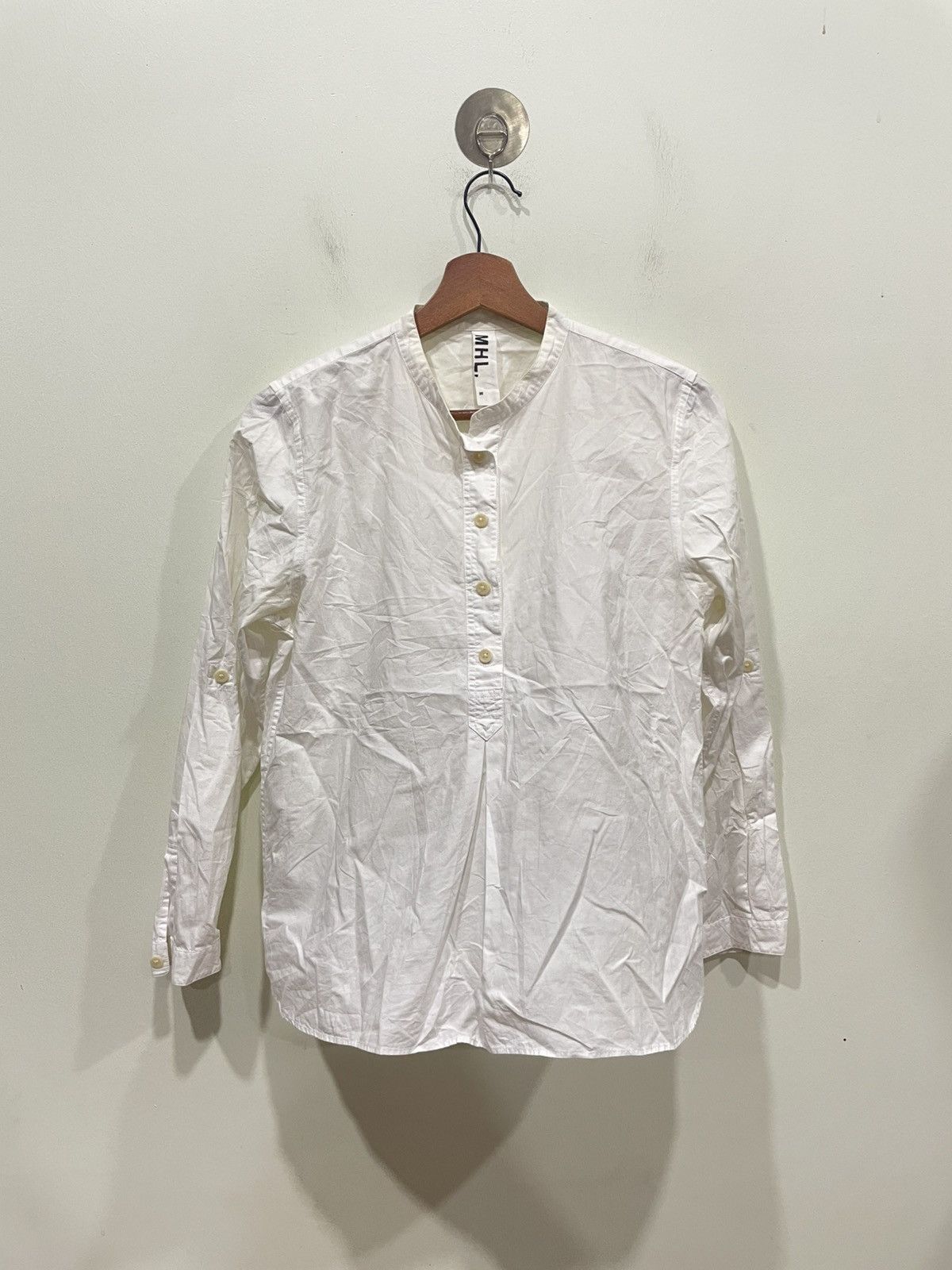 Margaret Howell Margaret Howell White Shirt Size L / US 10 / IT 46 - 1 Thumbnail