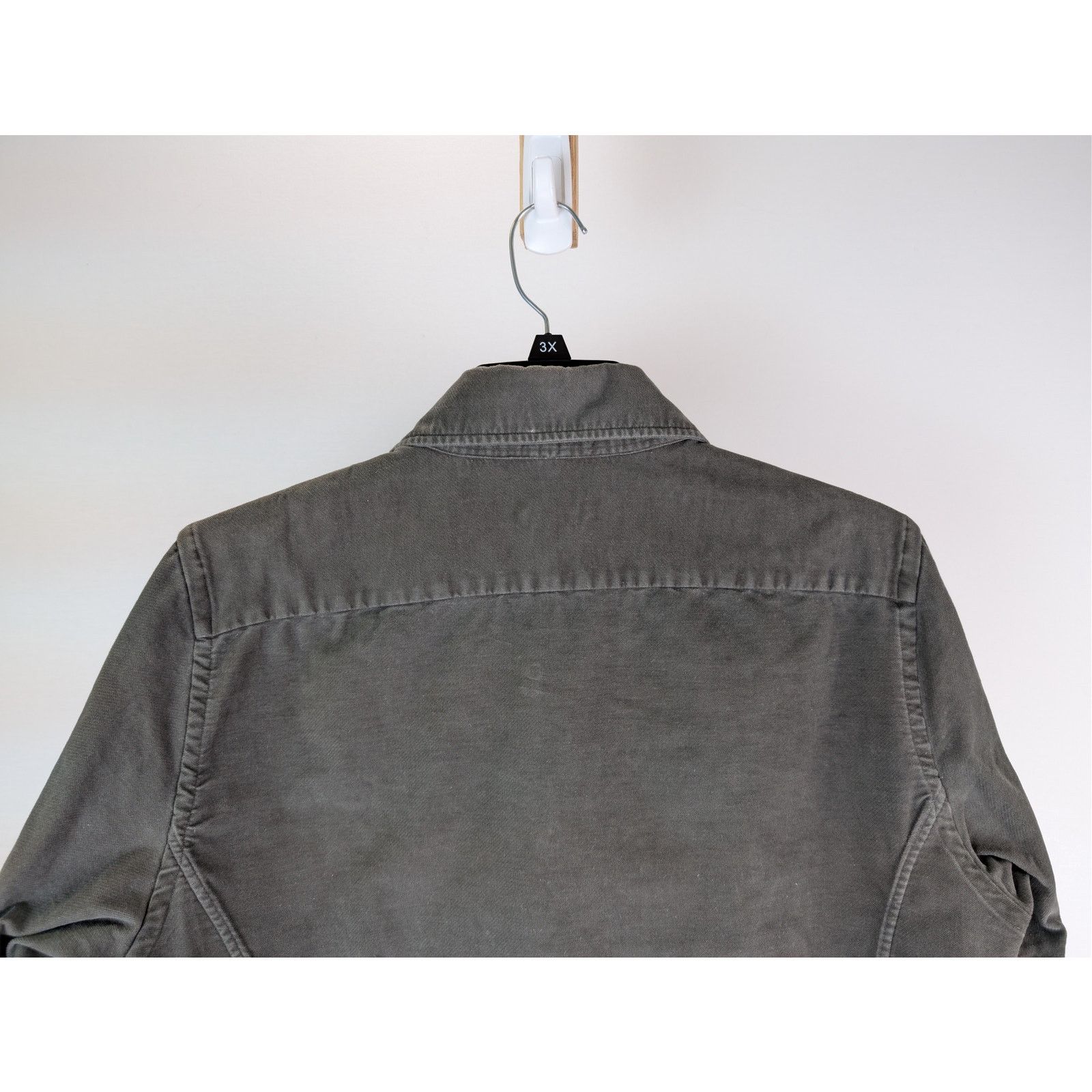 Tom Ford o1rshd1 CC20 Corduroy Western Button up Shirt in Grey Size US M / EU 48-50 / 2 - 11 Thumbnail