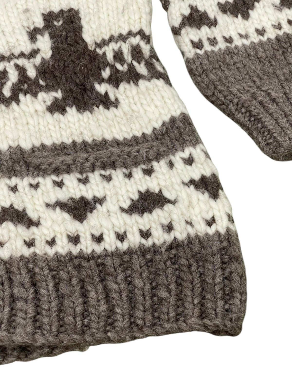 Kanata Hand Knits Cowichan Kanata Canada Wool Knitwear Phoenix 6🟩7 Size US M / EU 48-50 / 2 - 12 Thumbnail