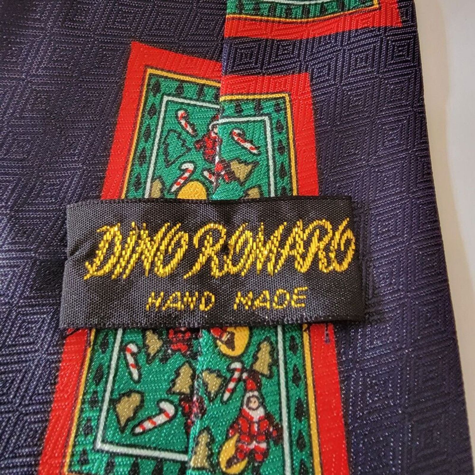 Other Dino Romaro Christmas Tie- Framed Xmas Pictures Size ONE SIZE - 4 Thumbnail
