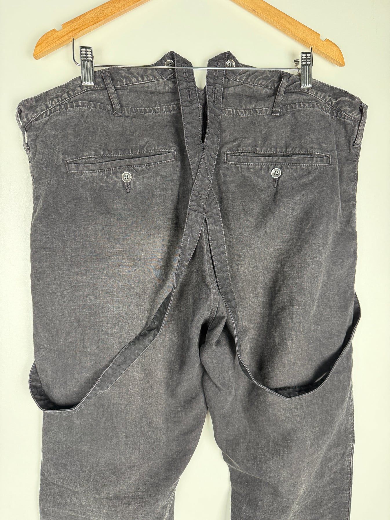 Visvim SS21 Travailler Braces Pants (Linen) Size US 40 / EU 56 - 3 Thumbnail
