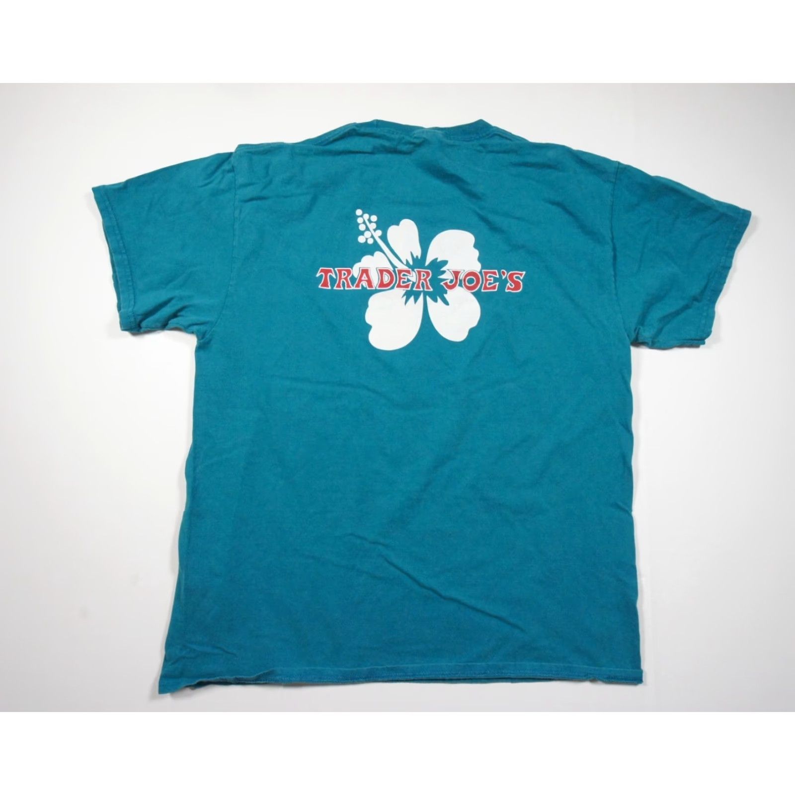 Vintage VINTAGE Trader Joes T-Shirt Men Large Blue Short Sleeve Crewneck Logo All Seasons Size US L / EU 52-54 / 3 - 4 Thumbnail
