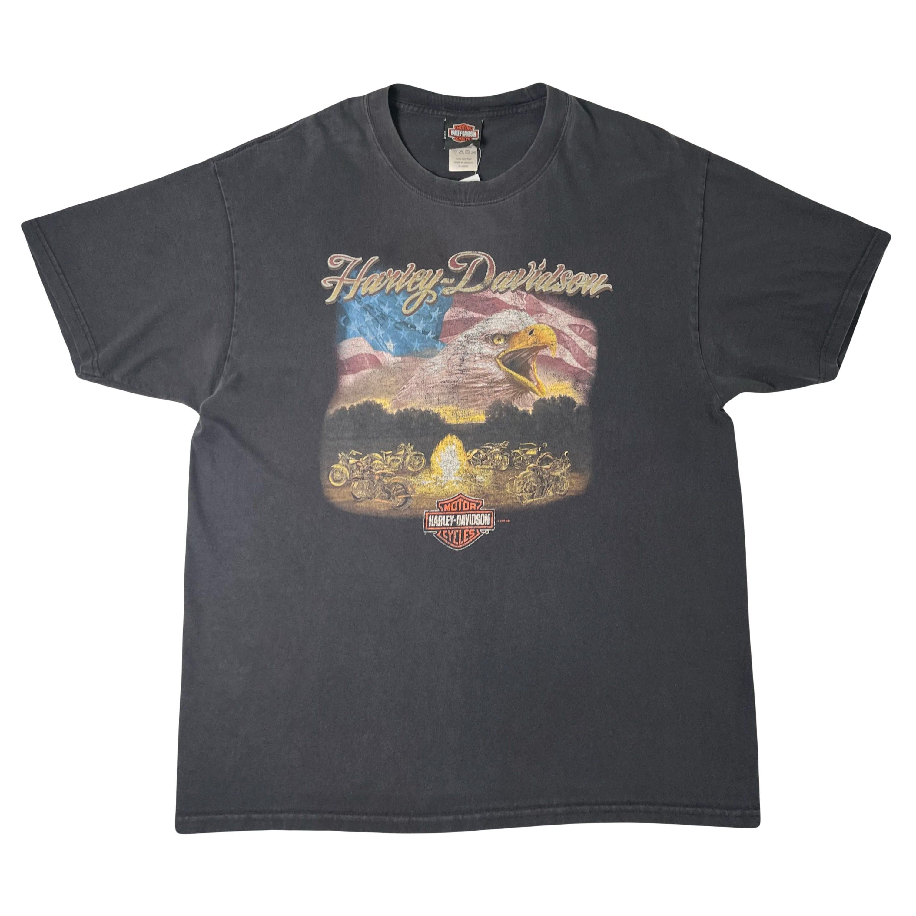 Harley Davidson Vintage Harley Davison Northern Ireland Graphic Tee XL Size US XL / EU 56 / 4 - 1 Thumbnail