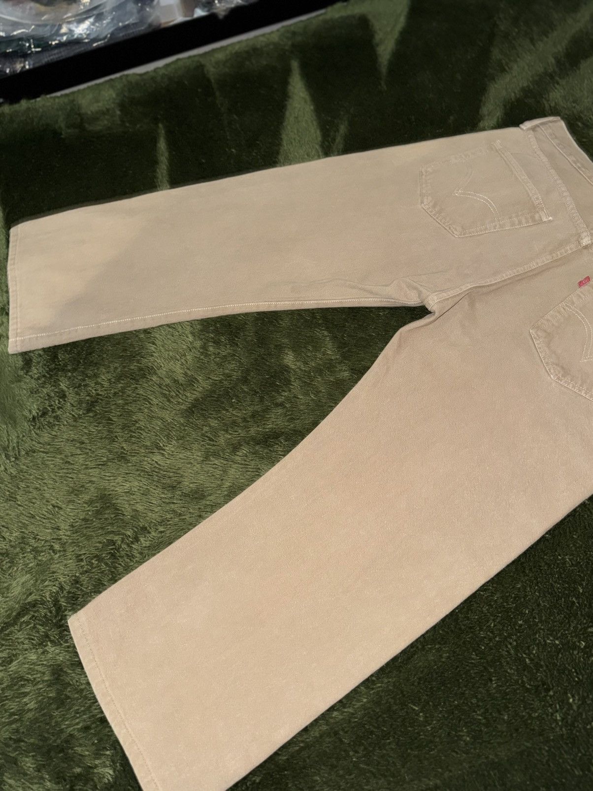 Levi's [W36/L29] Levi’s 501 USA Vintage Washed Denim Pants Beige Size US 36 / EU 52 - 10 Thumbnail
