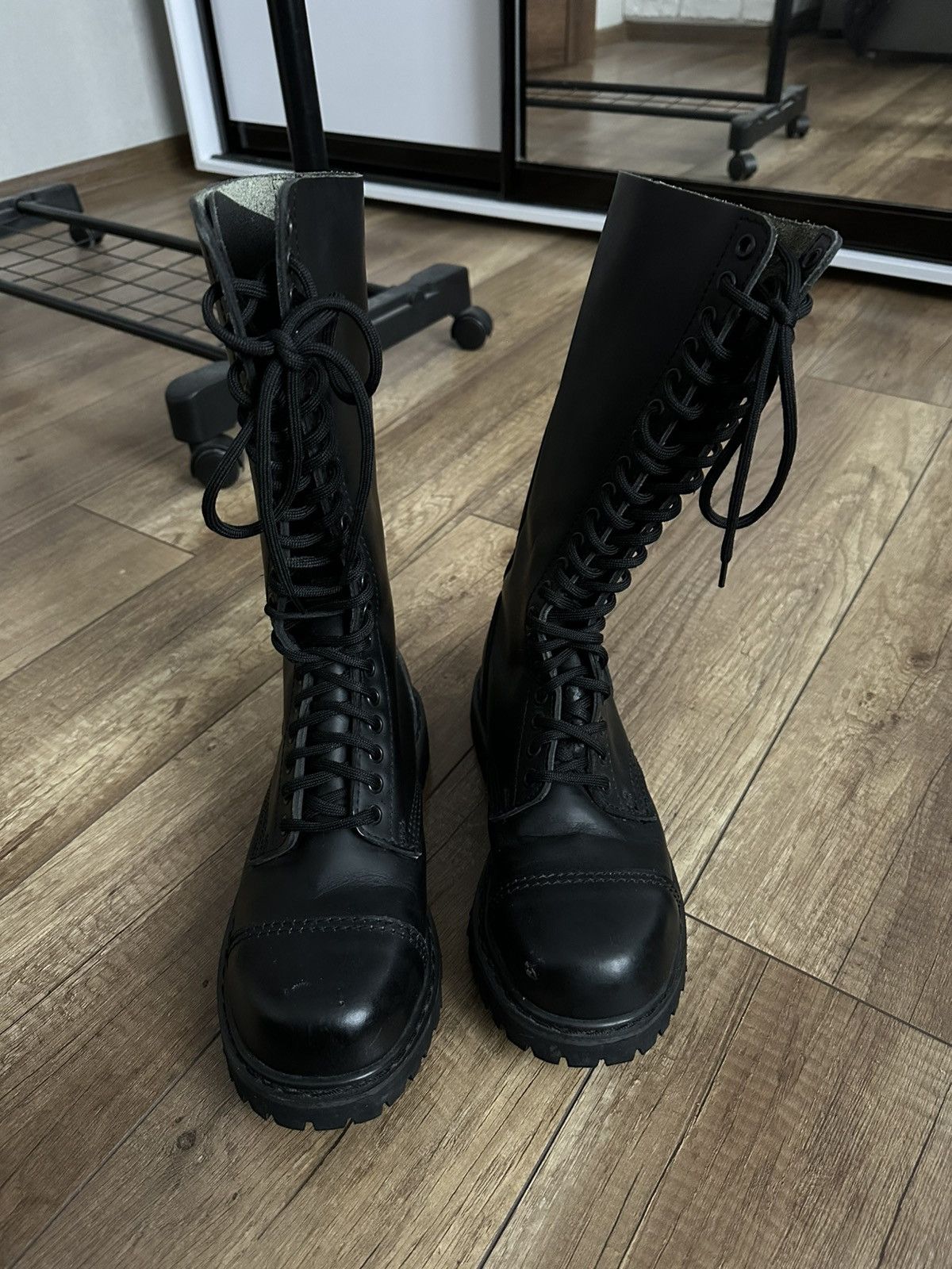 Undercover Undercover Vintage Leather Boots Shoes High Top Size US 7 / EU 40 - 11 Thumbnail