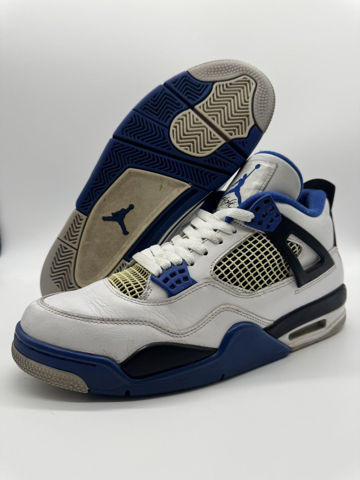 Jordan Brand × Nike Nike Air Jordan 4 Retro Mid Motorsports Men’s Size 9.5 Size US 9.5 / EU 42-43 - 1 Thumbnail