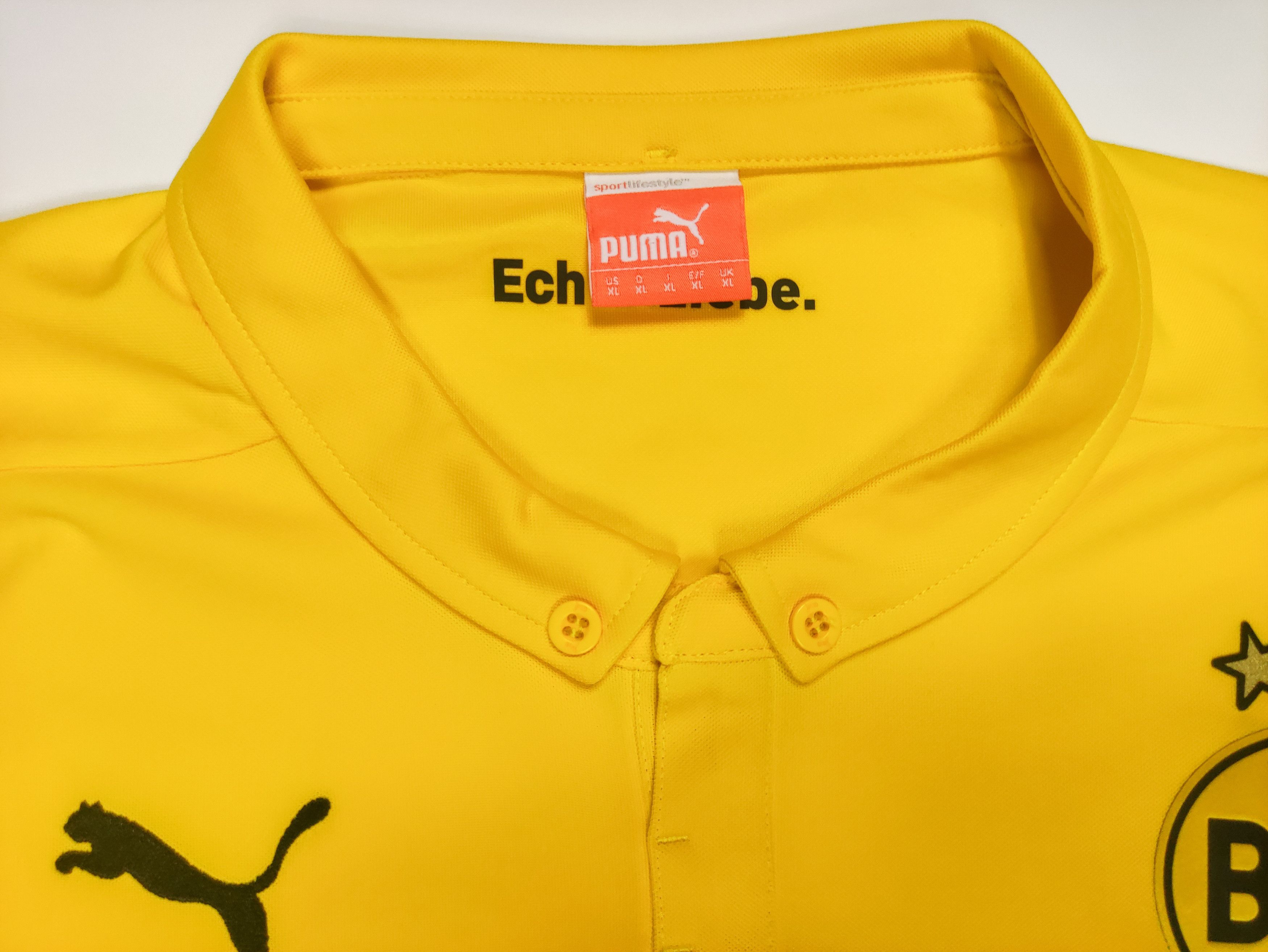 Puma Borussia Dortmund 2014 2015 Puma Home BVB UCL Shirt Kit Size US XL / EU 56 / 4 - 3 Thumbnail