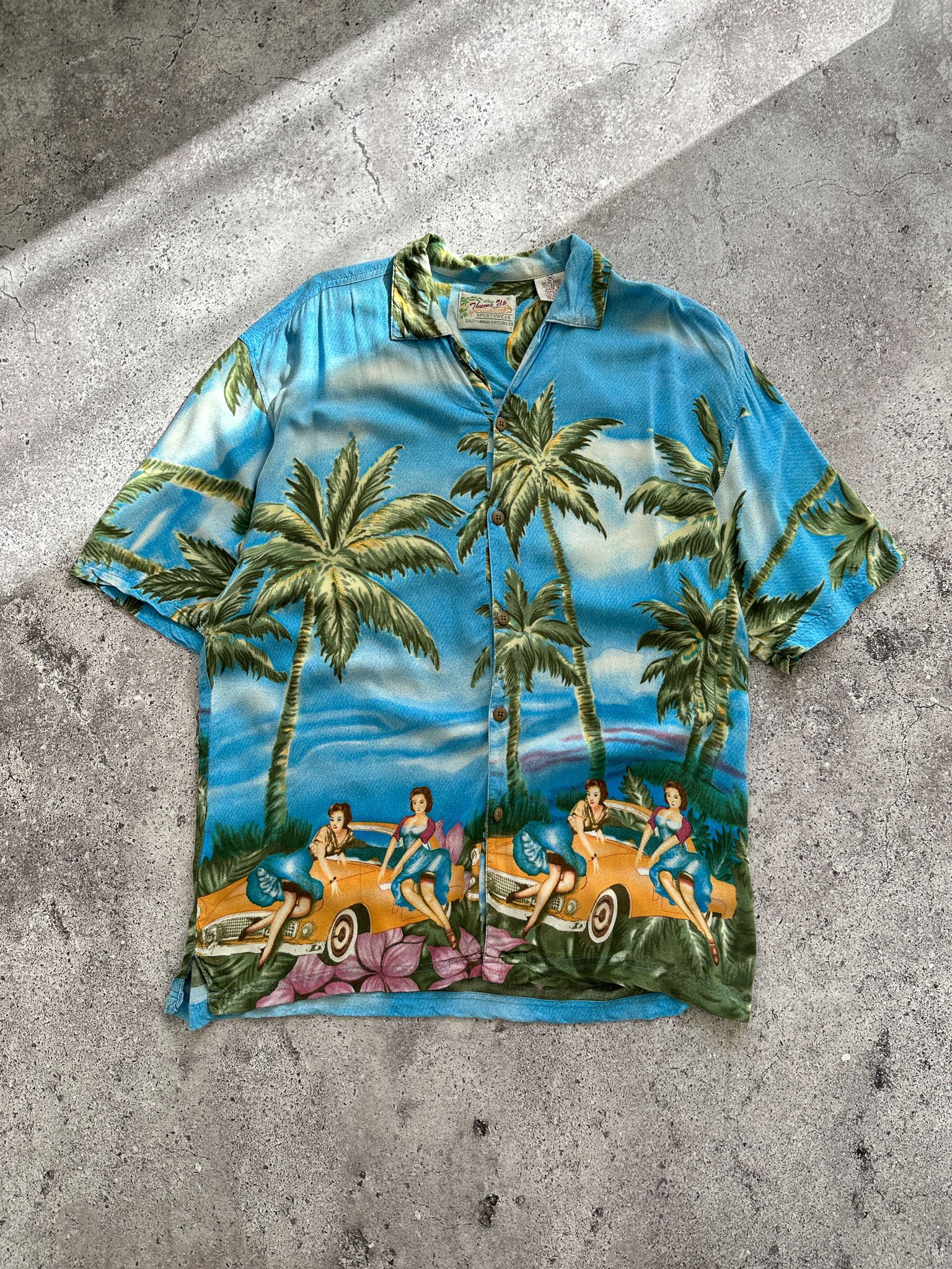 Vintage Vintage Hawaiian Sun Aloha Shirt Size US M / EU 48-50 / 2 - 1 Thumbnail