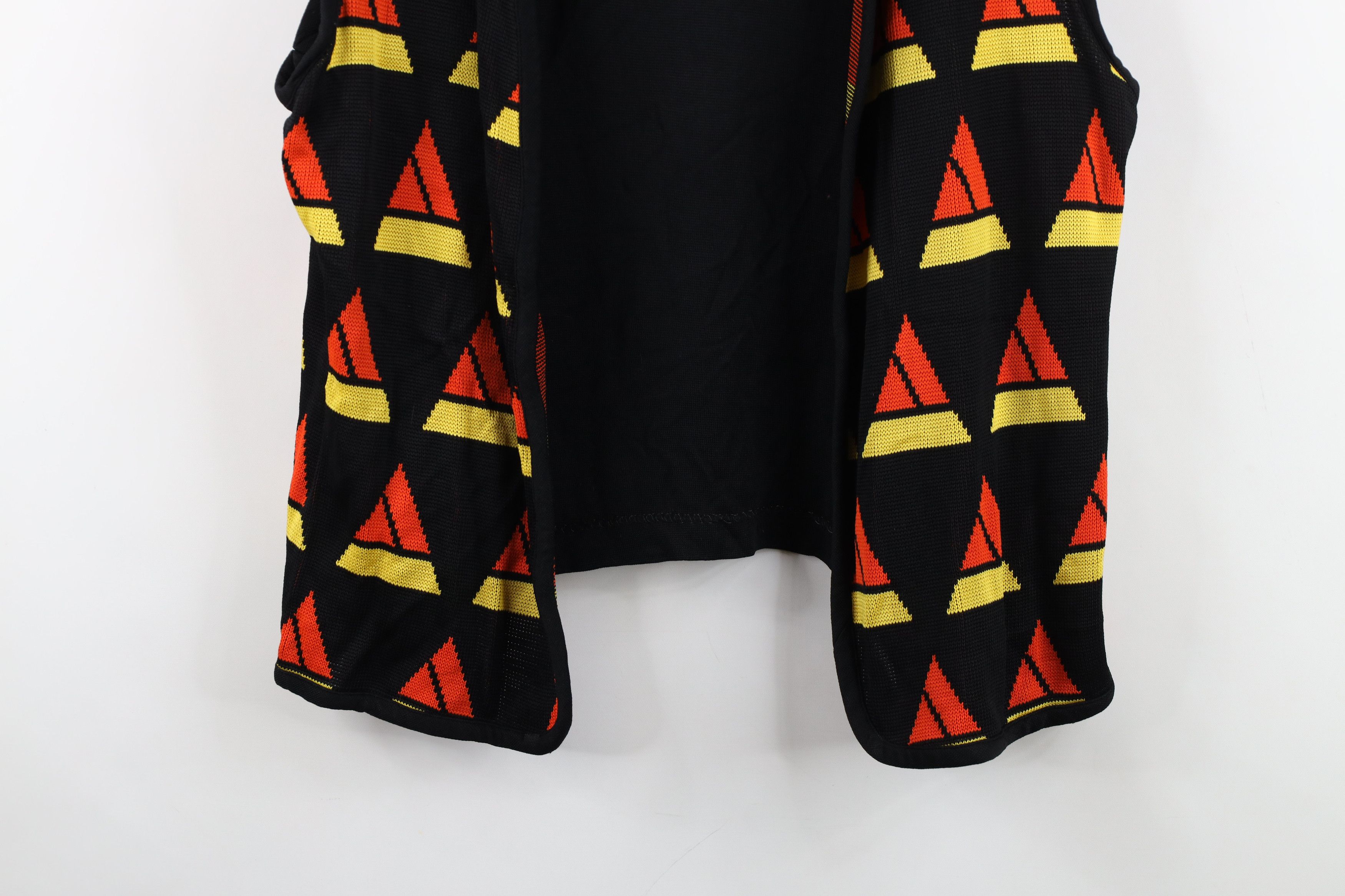 Vintage Vintage 60s 70s Streetwear Knit Open Front Sweater Vest Size L / US 10 / IT 46 - 3 Thumbnail