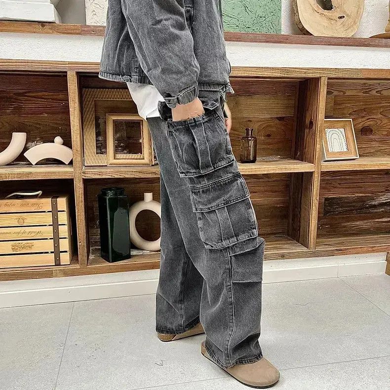 Designer × Japanese Brand × Vintage washed faded skate hiphop cargo pants Size US 32 / EU 48 - 3 Thumbnail